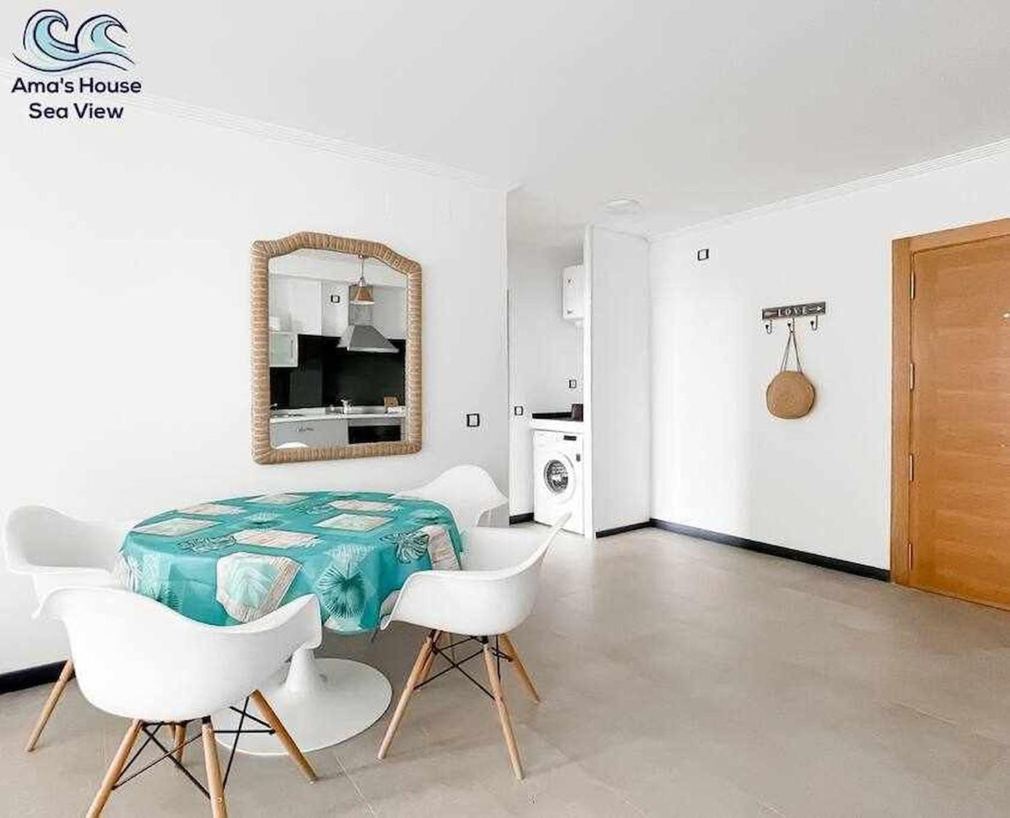 Amas House Sea View Wifi Free By Rentalfue Cotillo Esterno foto